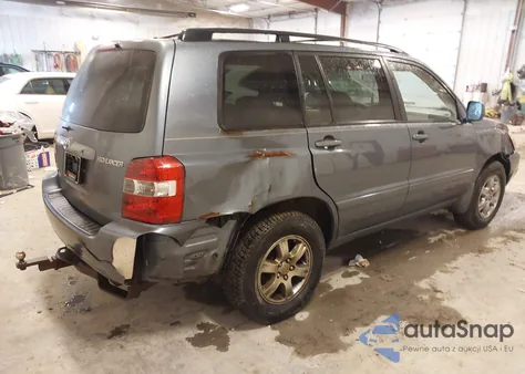 2005 Toyota Highlander V6 from USA, damaged, VIN JTEEP21A450089708